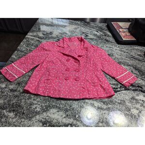 Cherokee Toddler Girls Pink Light Weight Y2K Spring /Summer Jacket Size 2T